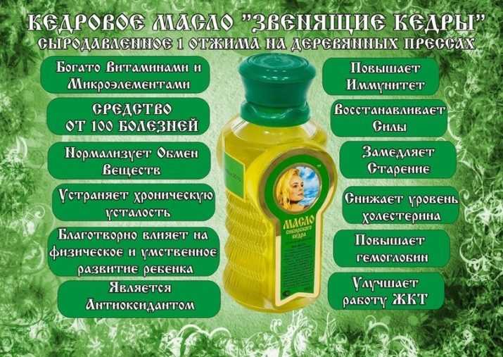Кедровое масло: свойства и применение, польза и вред