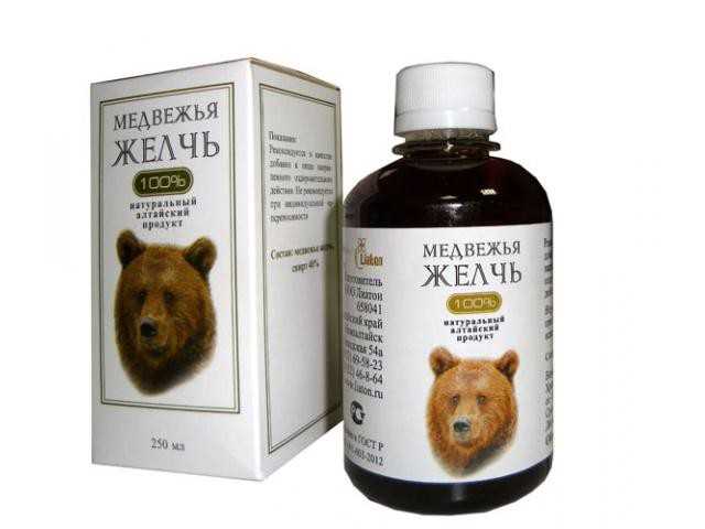 Настойка на медвежьей желчи – как готовить?