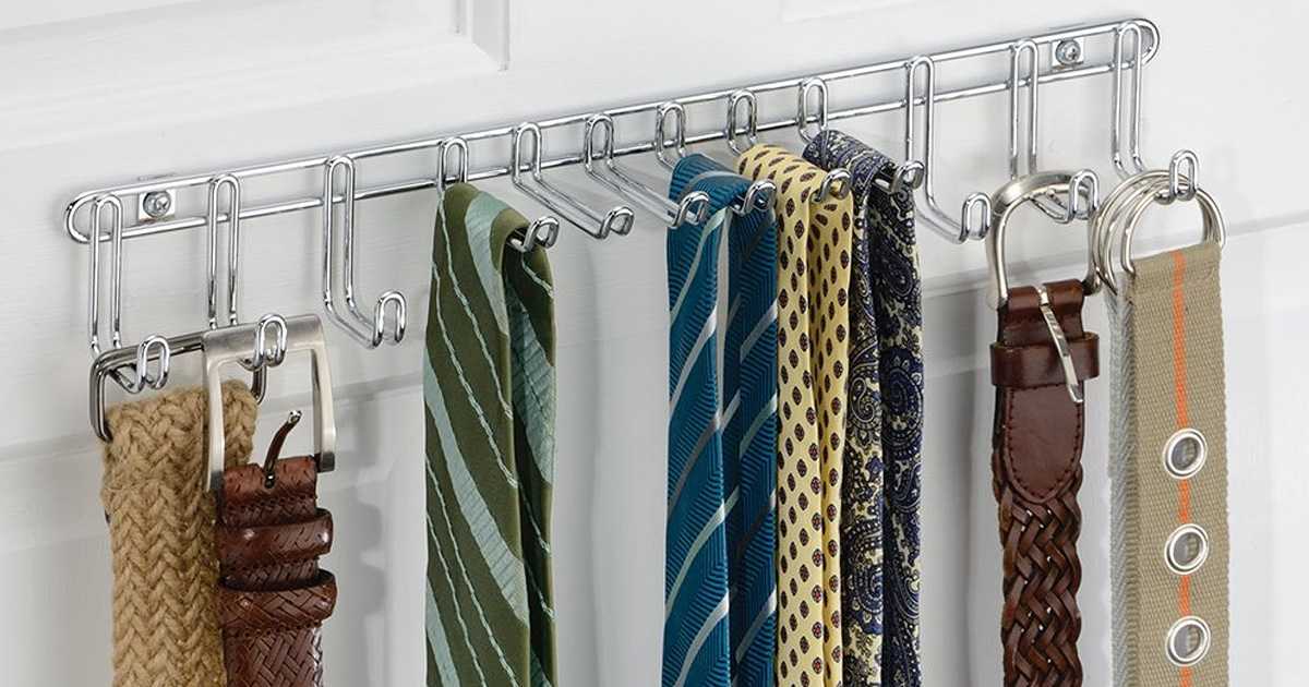 Как хранить ремни: варианты размещения и их достоинства