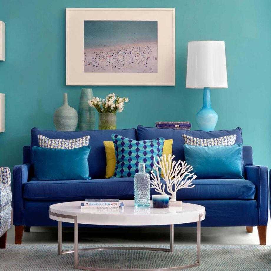 Синий цвет в интерьере | home-ideas.ru