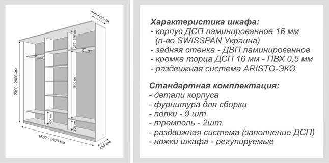 Как выбрать распашной шкаф