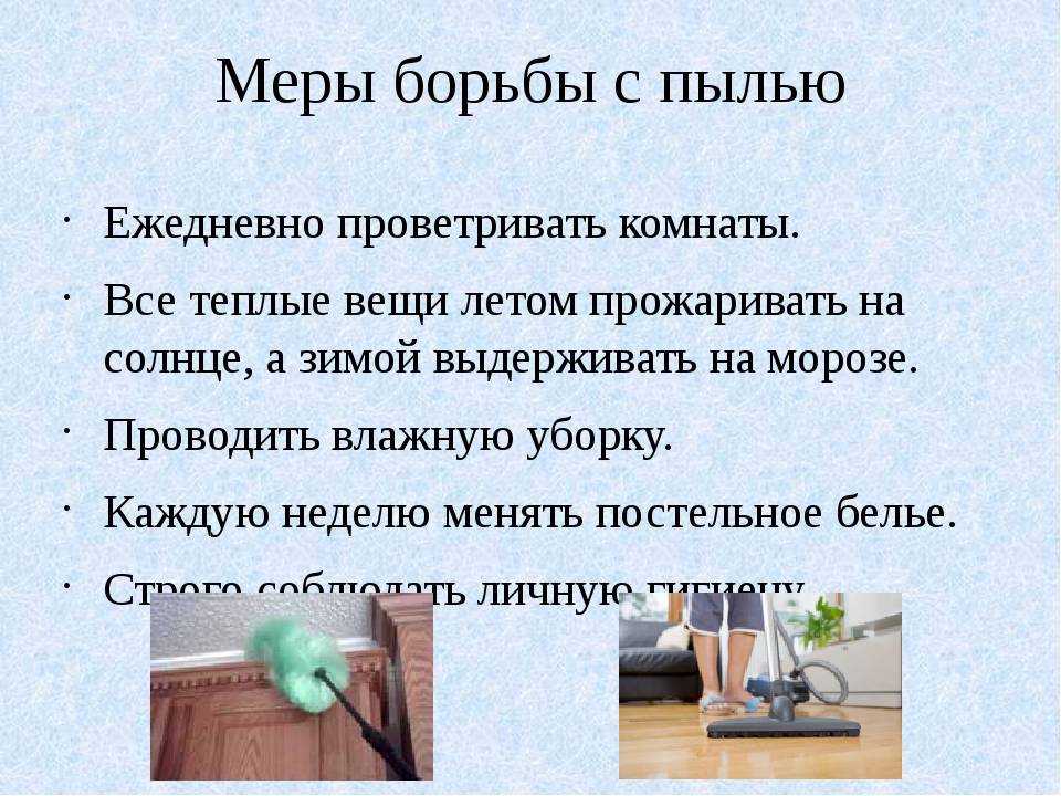 Как бороться с домашней пылью