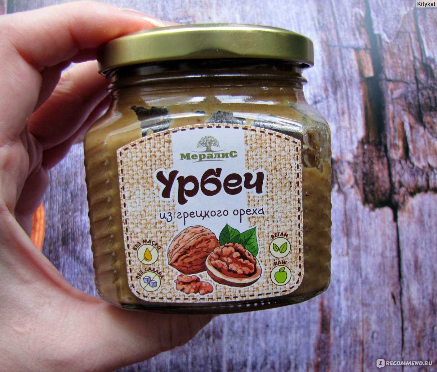Ореховая паста урбеч — суперпродукт для вашего стола