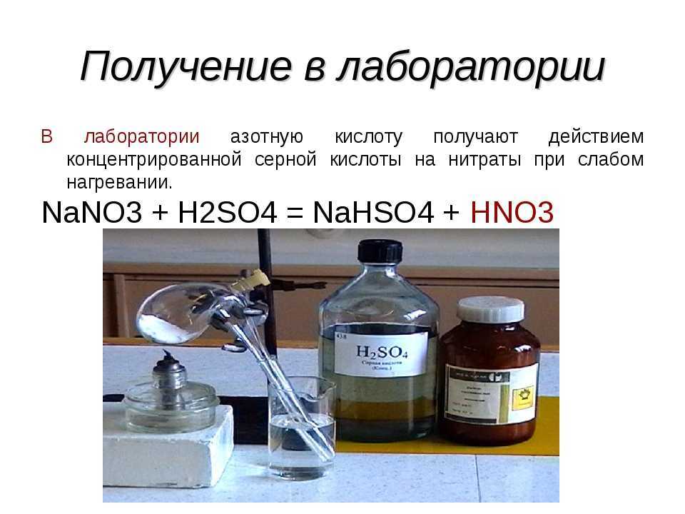 Меры предосторожности при работе с азотной кислотой