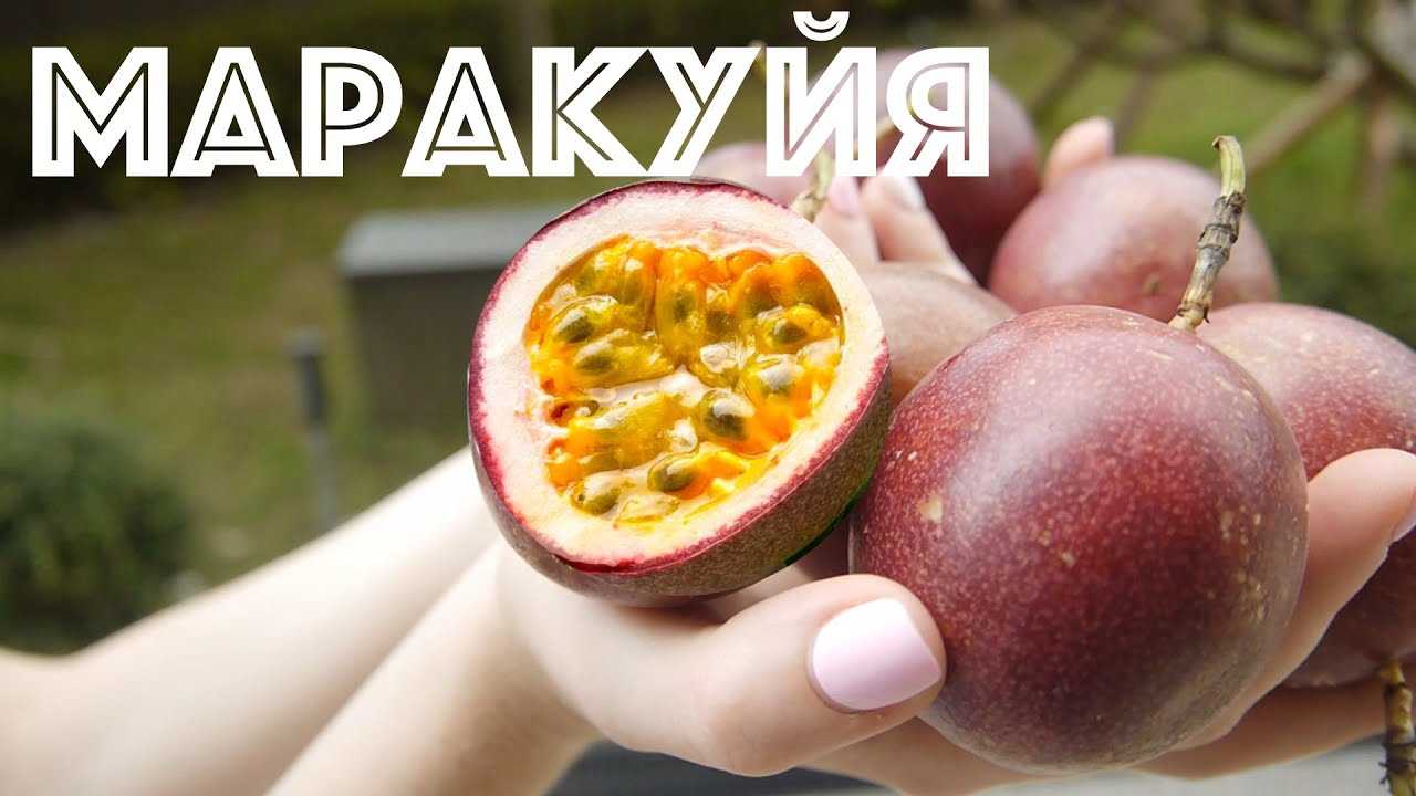 Как правильно есть маракуйю – с косточками или без
