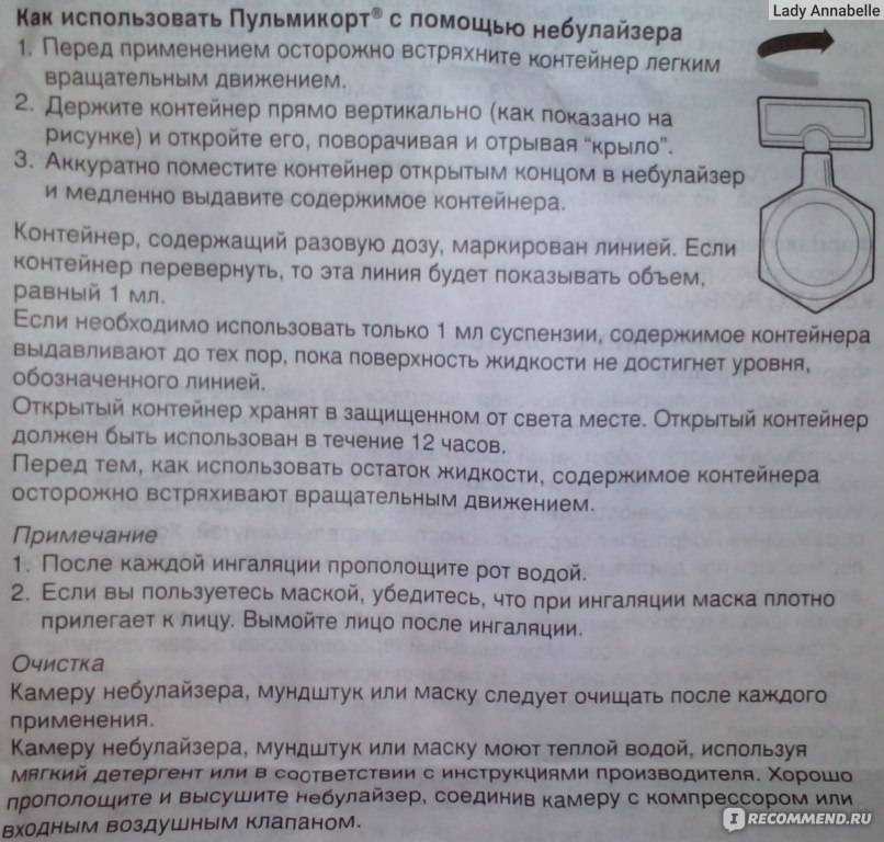 Как и где хранить пульмикорт | что и как хранить