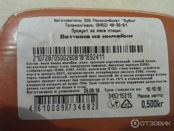 Сроки годности и условия хранения колбас в зависимости от вида и оболочки