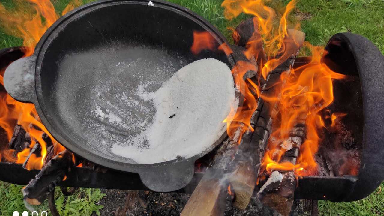 Как подготовить чугунный и алюминиевый казан к первому использованию
