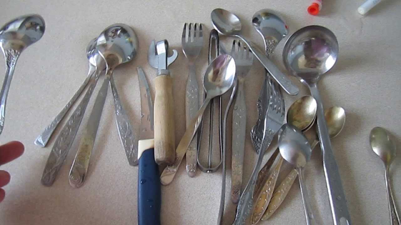 Быстрые и удобные варианты очистки столовых приборов