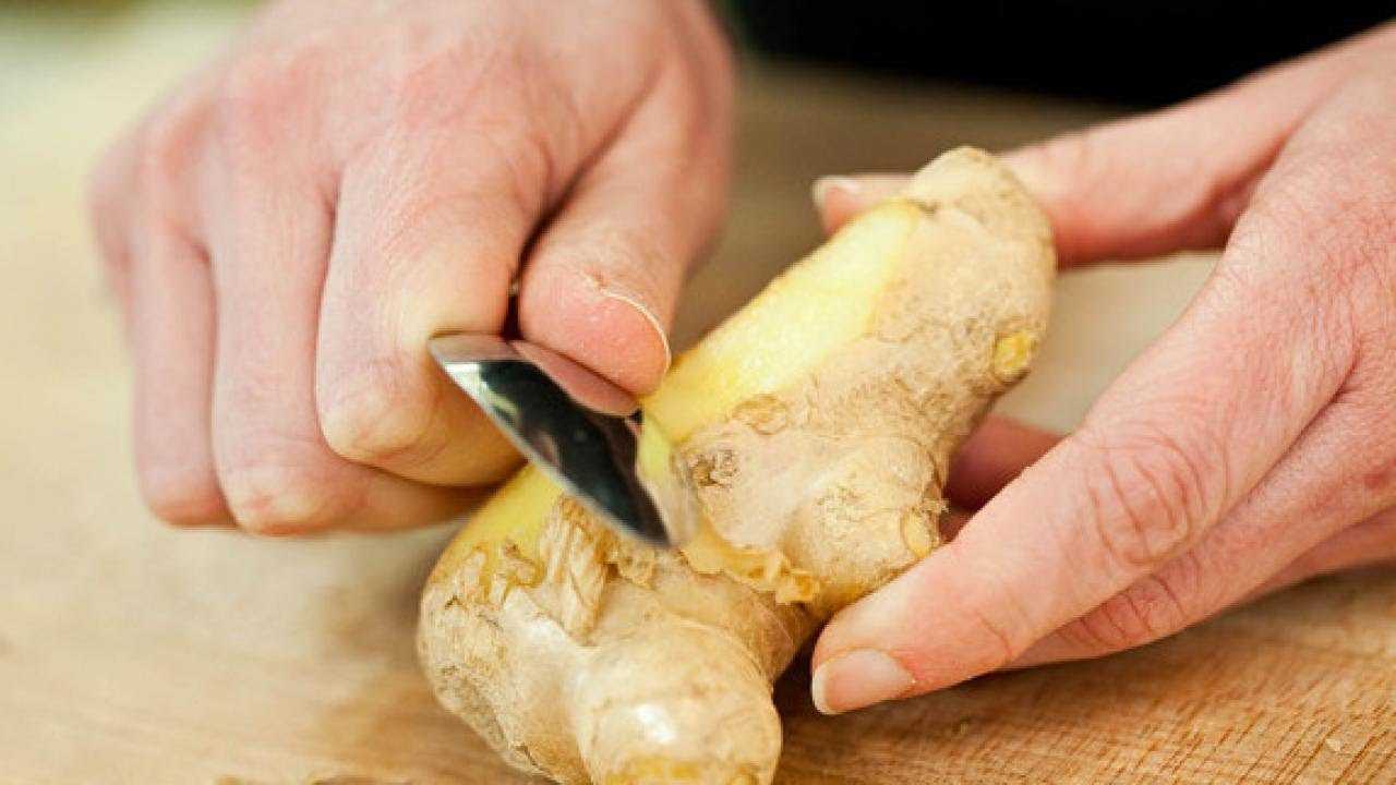 Как чистить дома имбирь