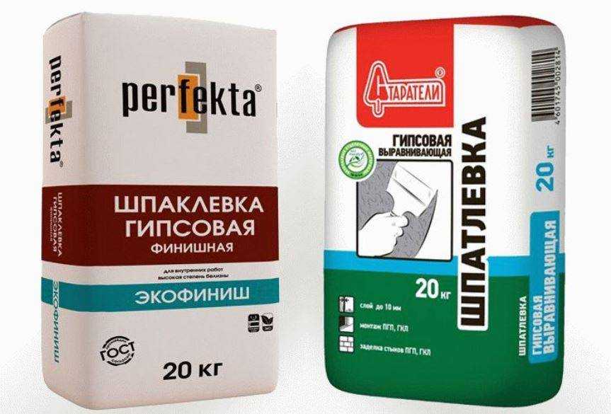Обзор популярных шпаклевок на российском рынке