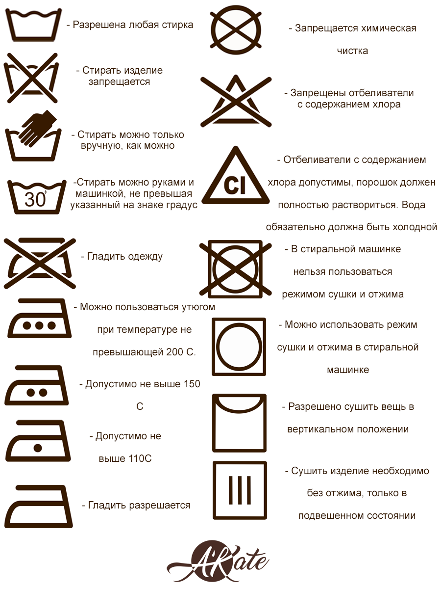Стирать нельзя почистить: о чем предупреждают ярлычки на одежде