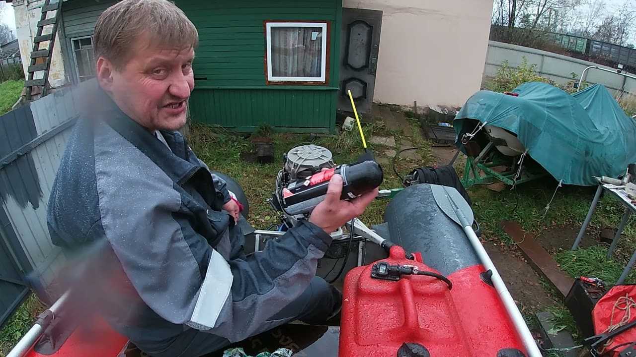 Консервация лодочного мотора