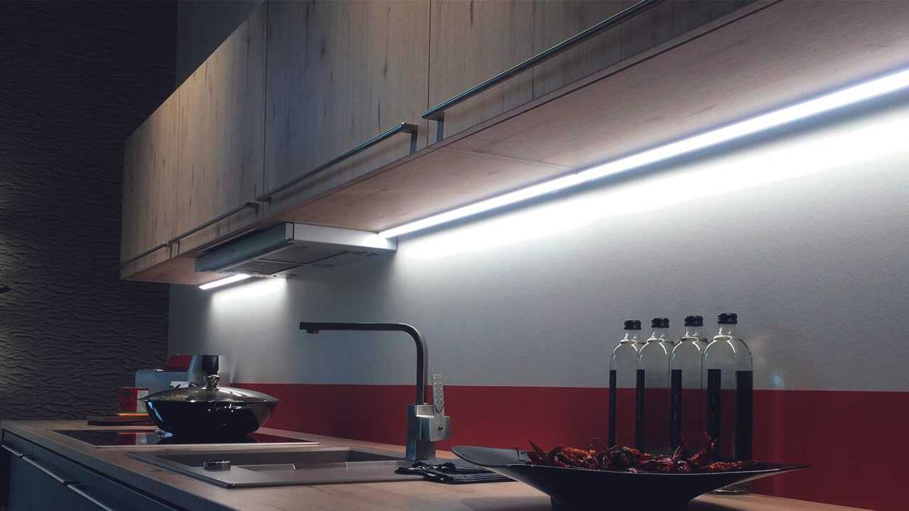 Светодиодная подсветка для кухни: схема подключения своими руками