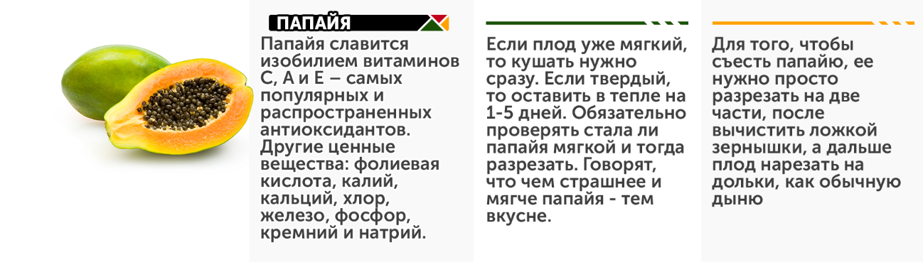 Папайя фрукт, польза и вред для организма, как кушать, выбрать и хранить