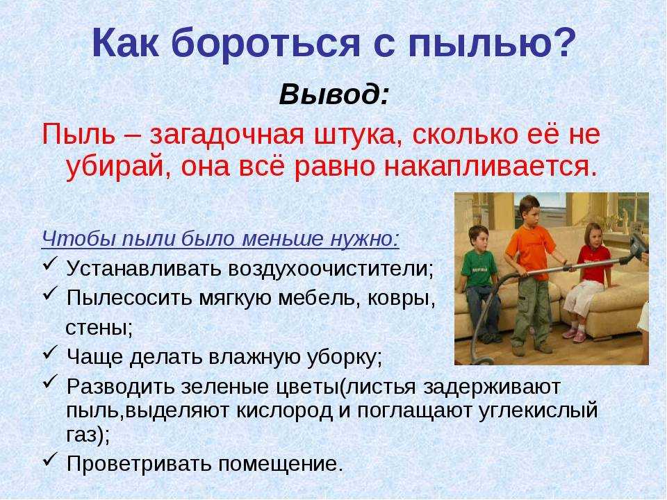 Откуда в квартире скапливается много пыли и как от нее избавиться