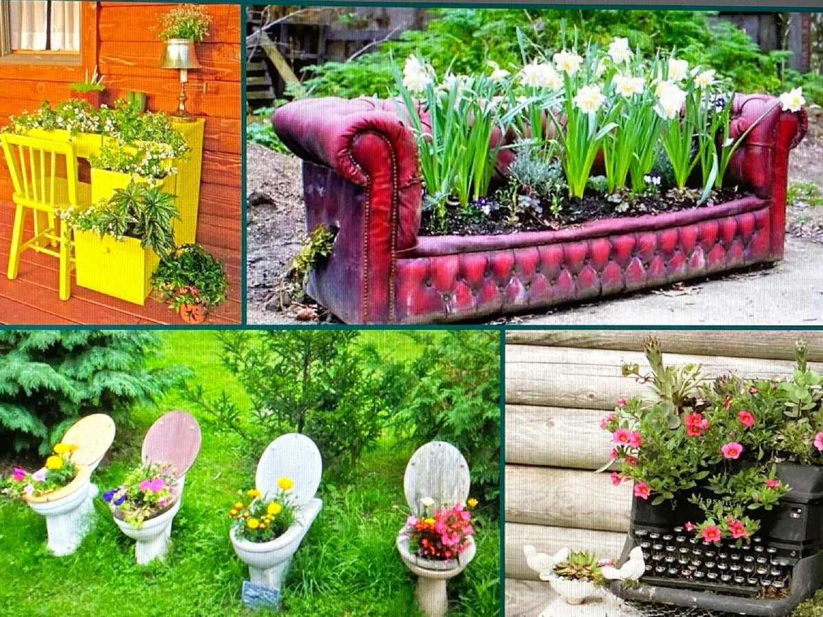 Поделки для дачи — 115 фото самых оригинальных вариантов оформления дачи и участка