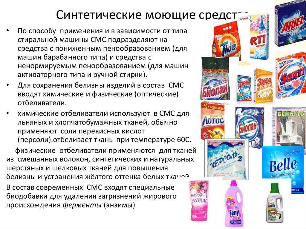 Детские порошки для стирки белья с рождения