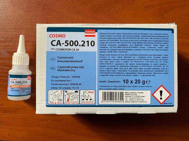Космофен: свойства и область применения клея cosmofen cа-12