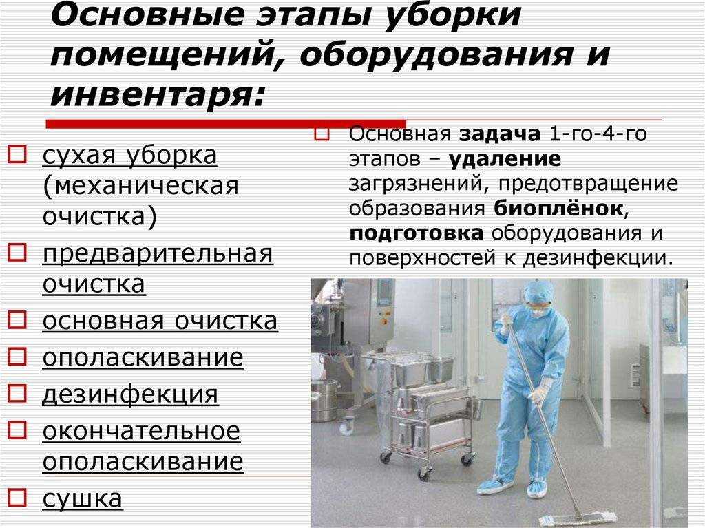 Уборочный инвентарь: виды оборудования и техники для клининга