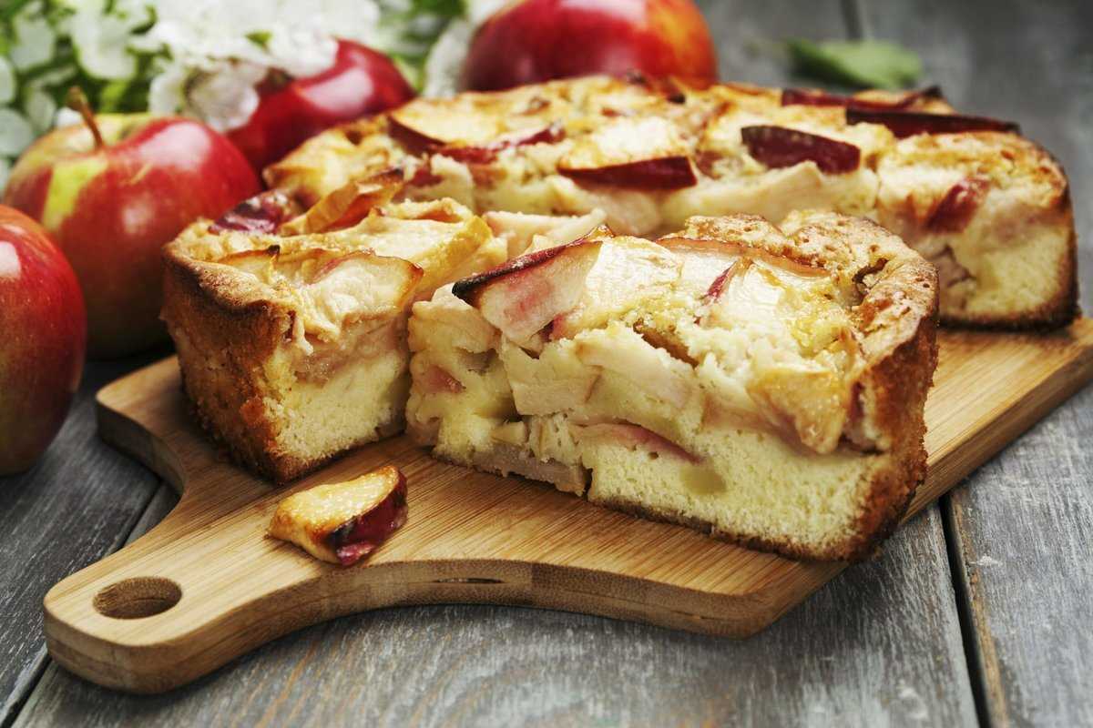 Шарлотка с яблоками. пошаговый рецепт с фото — ботаничка