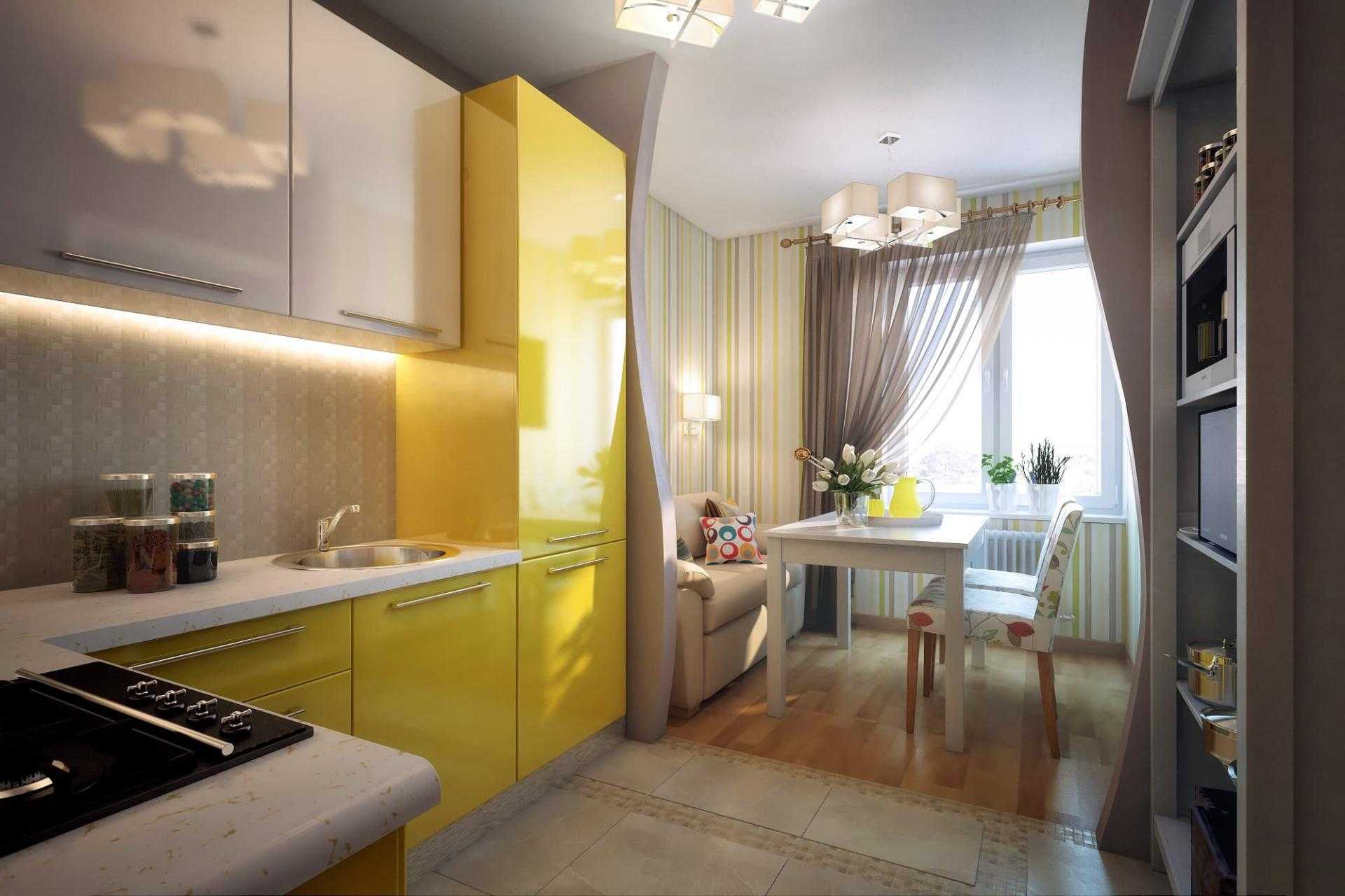 Дизайн кухни 13 кв. м: фото интерьеров и примеры планировки