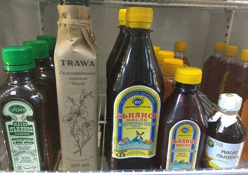 Льняное масло